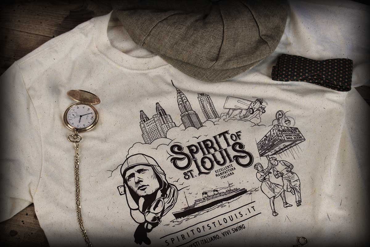 maglietta t-shirt Spirit of St. Louis
