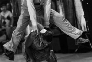 large pants tailored upon the lindy hop leaders