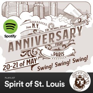 20/21 of may great anniversary in music for Charles Lindbergh flight and the Lindy hop birth