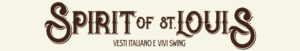 Banner con logo istituzionale Spirit of St. Louis, vesti italiano e vivi swing