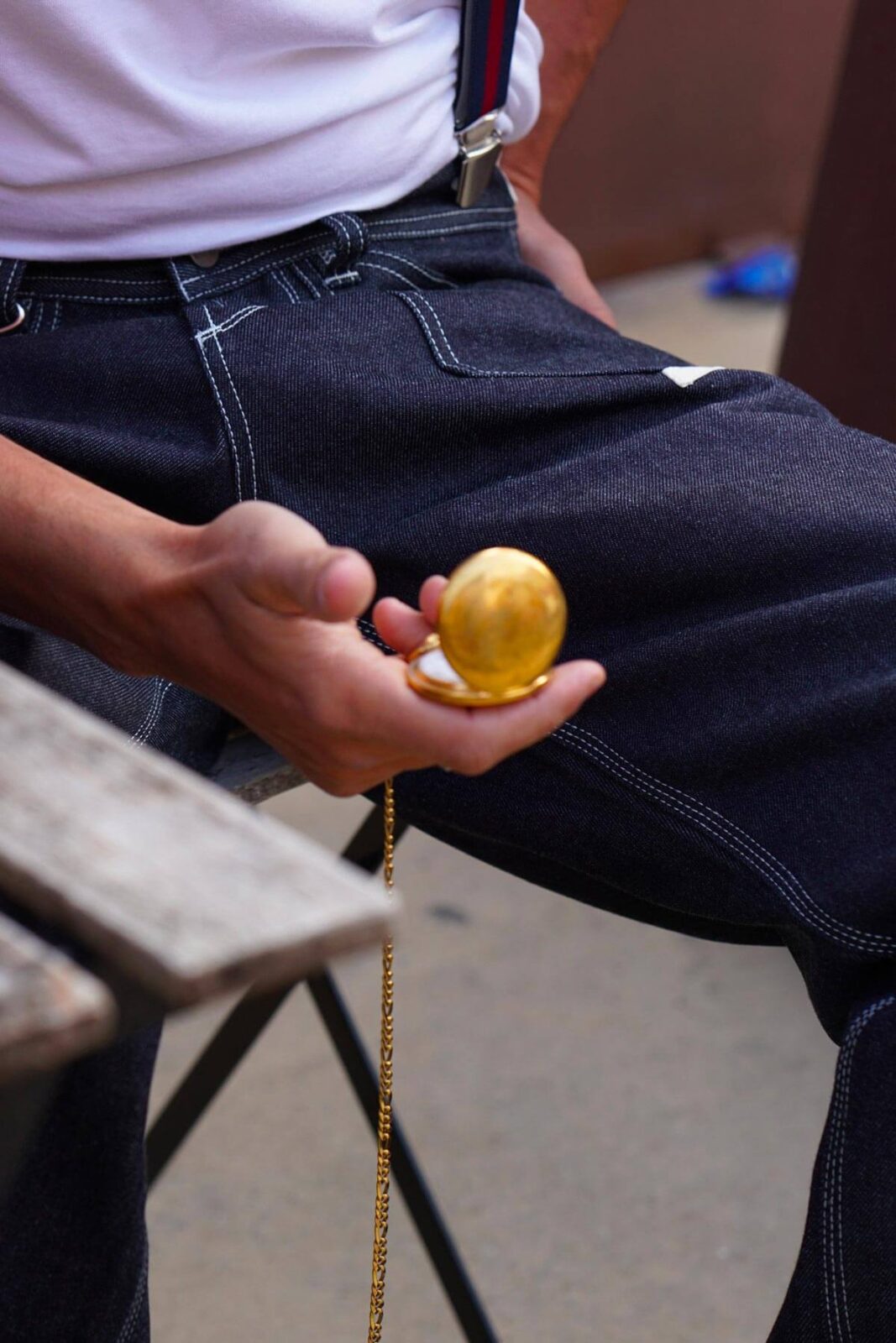 introduzione al vintage workwear - Spirit of St. Louis: Iceman - Blue Jeans stile work vintage in denim 16 oz Oldstyle blue jeans trousers
