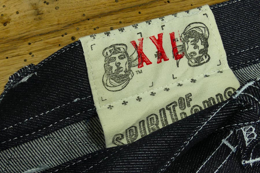 Iceman - Etichetta cinturone con taglia di blue jeans Spirit of St. Louis. - Abiti vestiti e abbigliamento anni 20 30 40 50 Swing Lindy hop Rockabilly Shag e Balboa