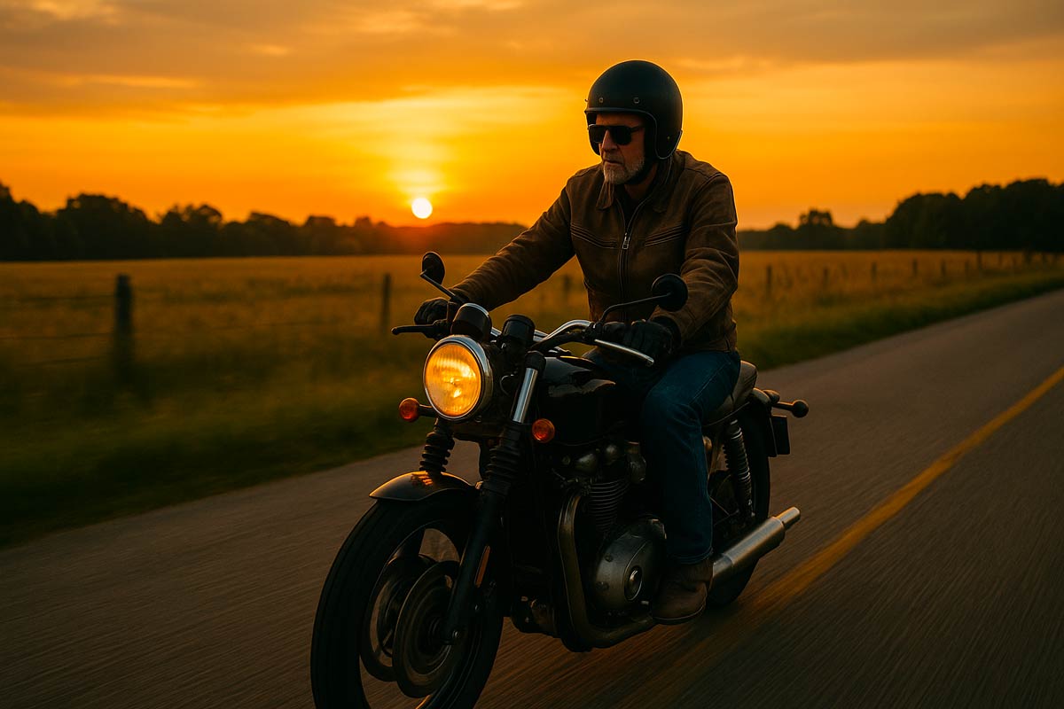 abbigliamento artigianale in stile vintage blue jeans on the road Spirit of St. Louis