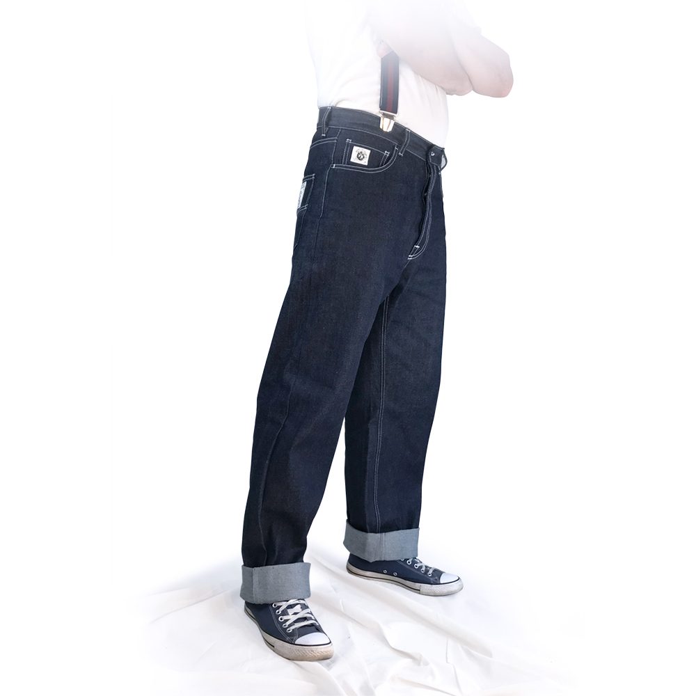 Cinquetasche (jeans anni '50 e '60) denim giapponese Spirit of St. Louis.
