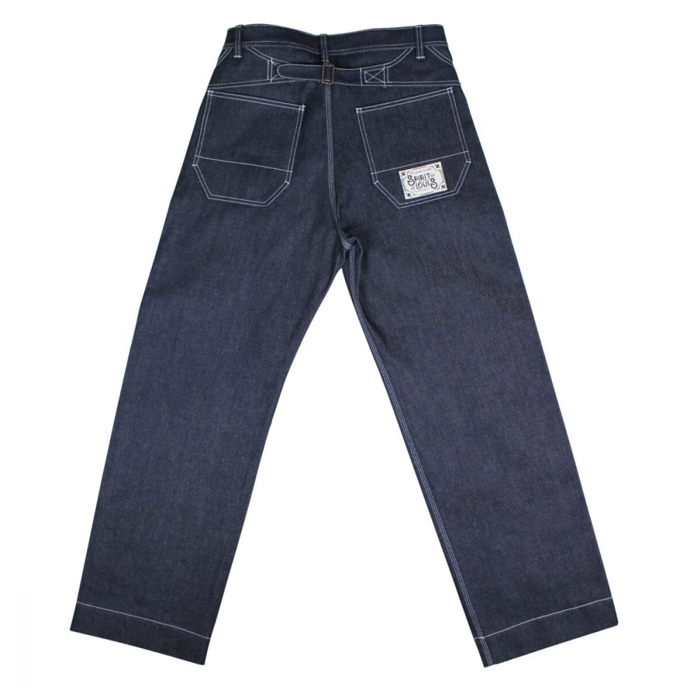 Iceman - pantalone uomo work vintage - in denim giapponese - Spirit of St. Louis