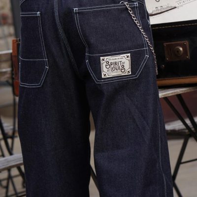 Iceman blue jeans design originale del 1887 - fatto in Italia da Spirit of St. Louis